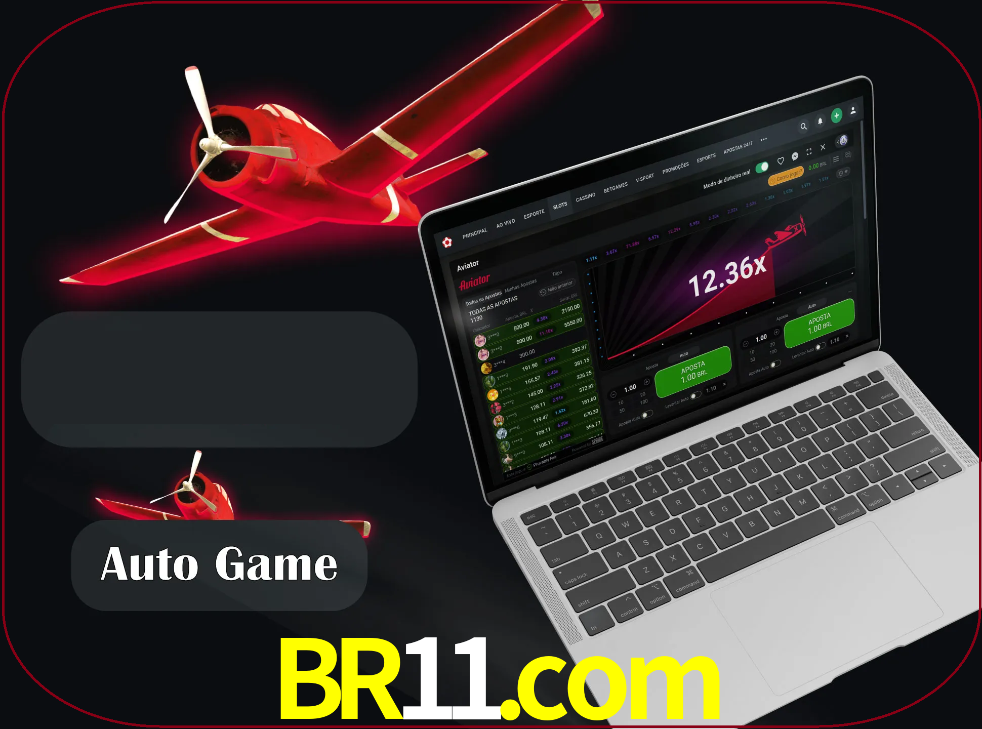 No modo automático, os jogos apostam e sacam seu dinheiro automaticamente.