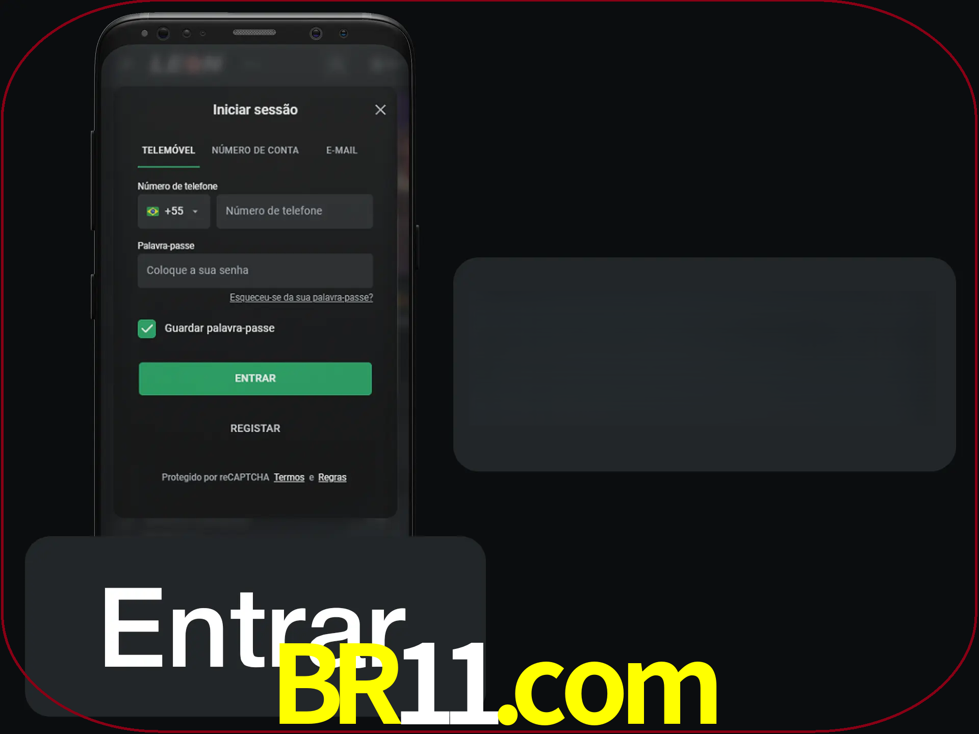 Faça o login para começar a apostar e jogar no cassino.